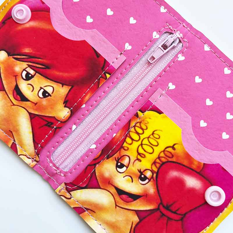 Billetera de cuerina Me Gusta
