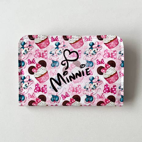 Billetera de cuerina Minnie