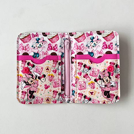 Billetera de cuerina Minnie