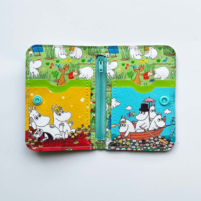 Billetera de cuerina Moomins