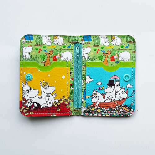 Billetera de cuerina Moomins