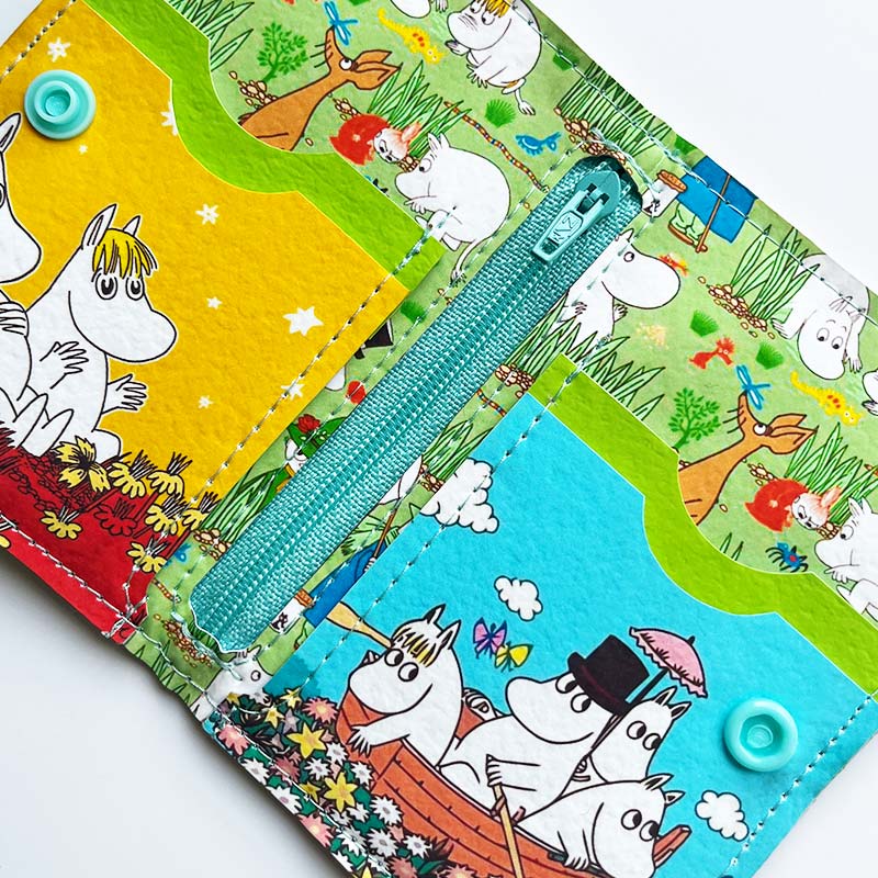Billetera de cuerina Moomins