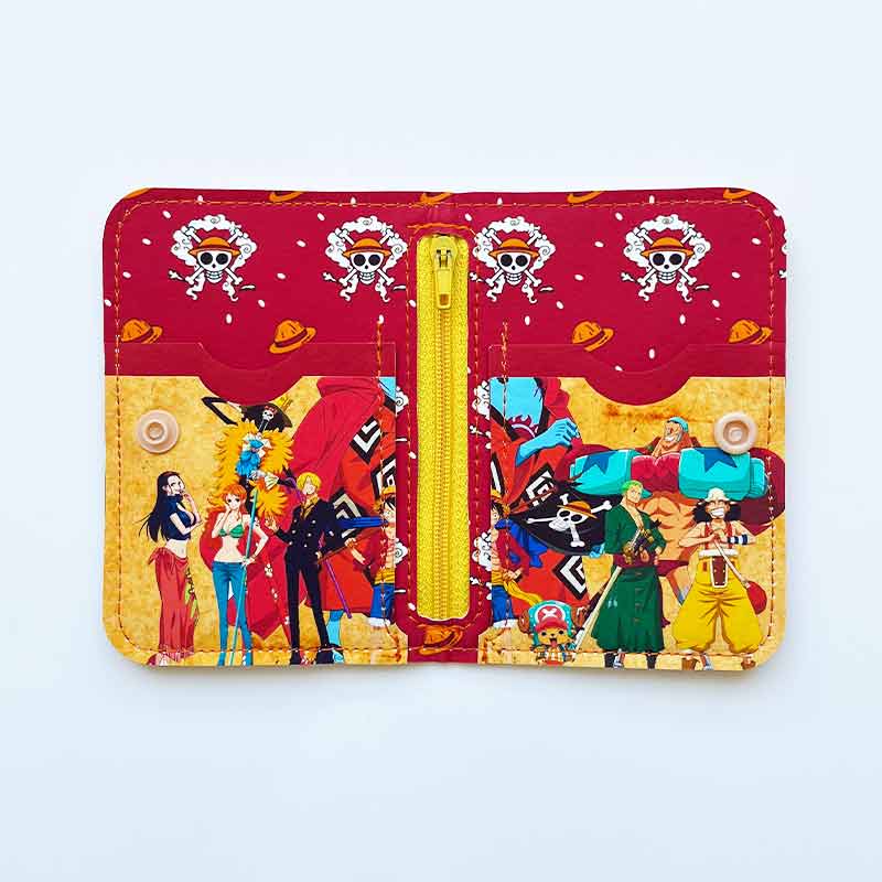 Billetera de cuerina One Piece