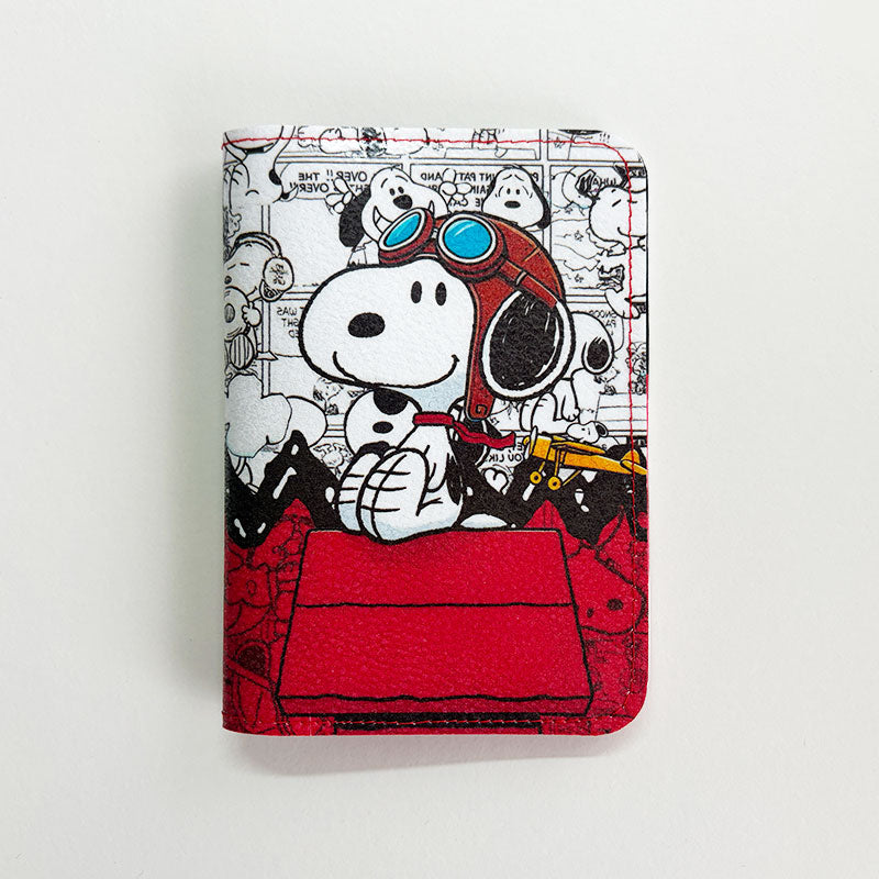 Porta Pasaporte Snoopy Aviador