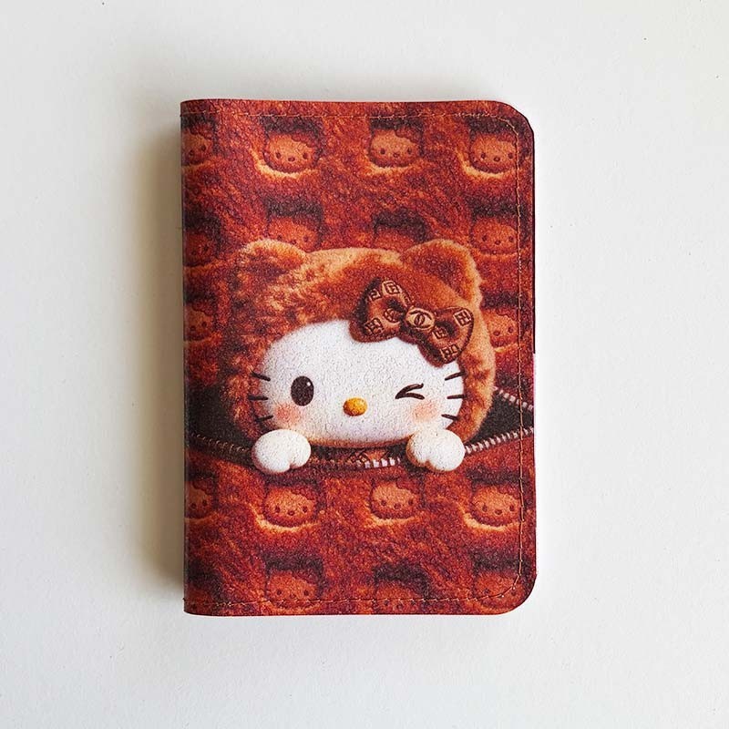 Porta Pasaporte Hello Kitty Winter