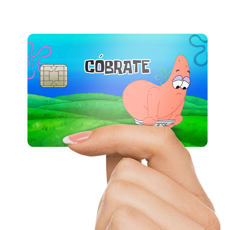 Skin para tarjetas Bob Esponja