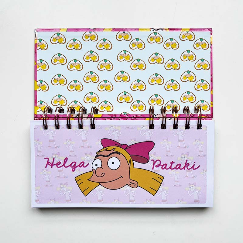 Planner semanal Helga Pataki
