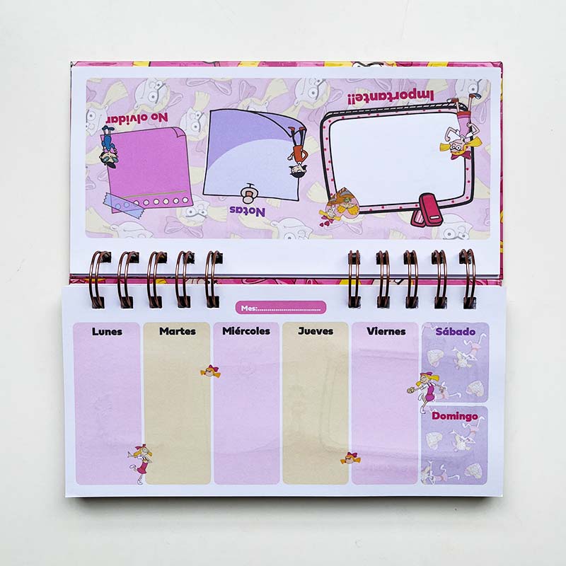 Planner semanal Helga Pataki