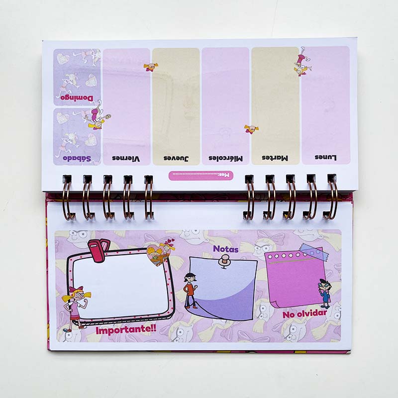 Planner semanal Helga Pataki
