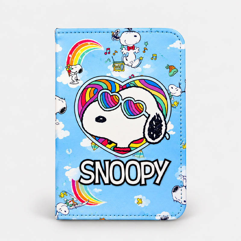 Porta Pasaporte Snoopy Colors