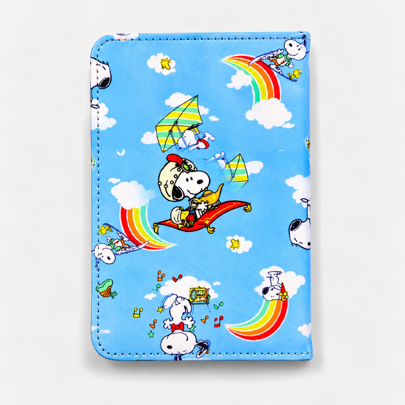 Porta Pasaporte Snoopy Colors
