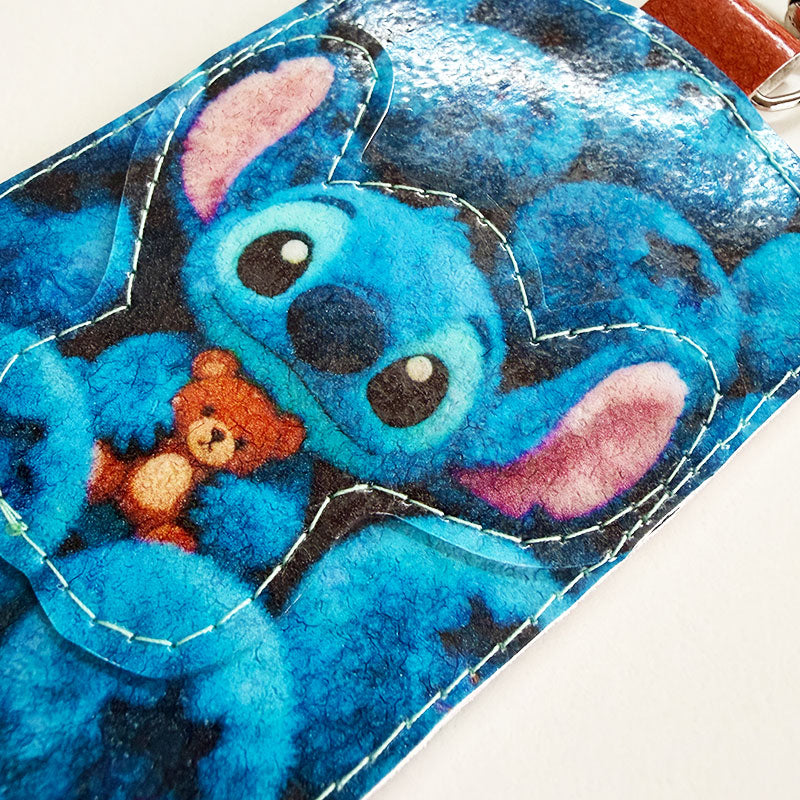 Porta Credencial Stitch Fluffy