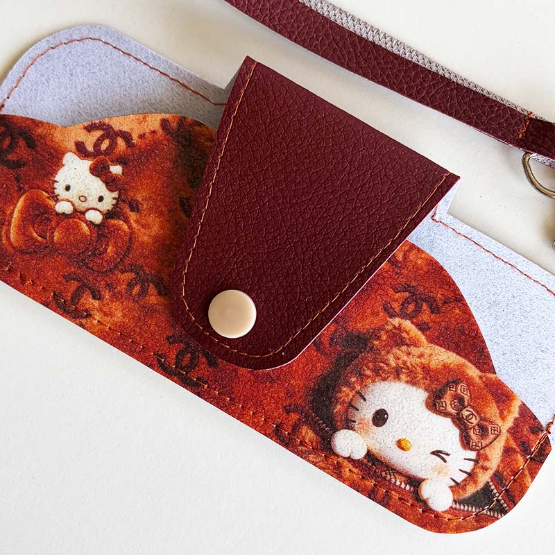 Porta Lentes Hello Kitty Winter