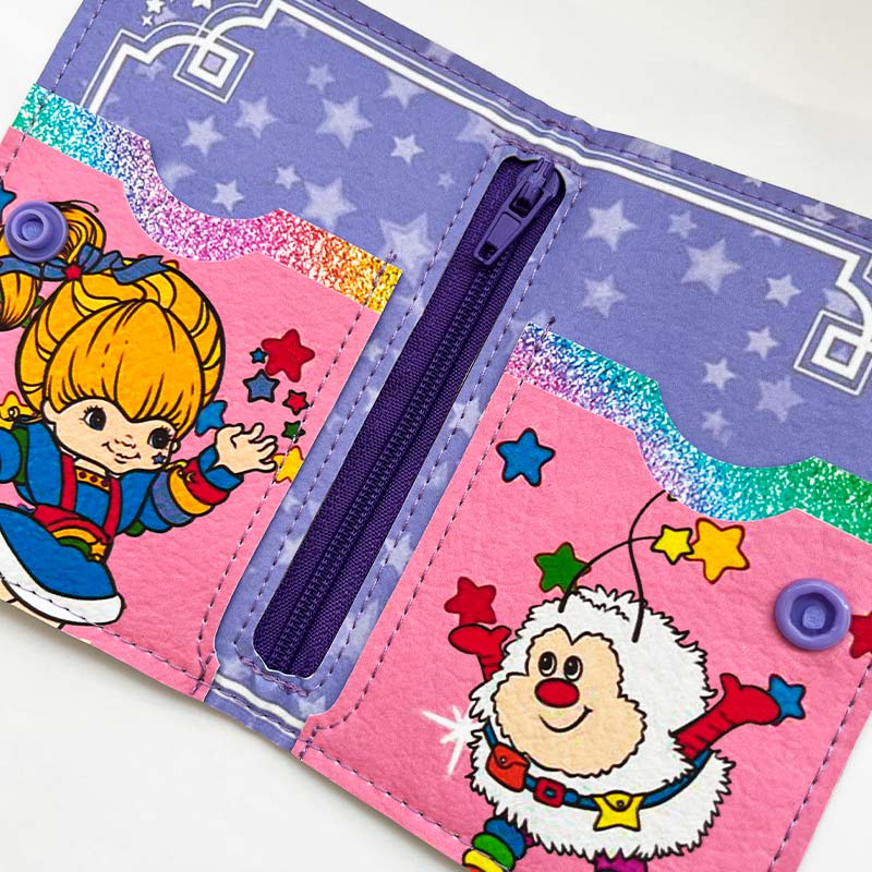 Billetera de cuerina Rainbow Brite