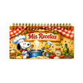 Recetario Snoopy 10x20 cm - Archivo Digital