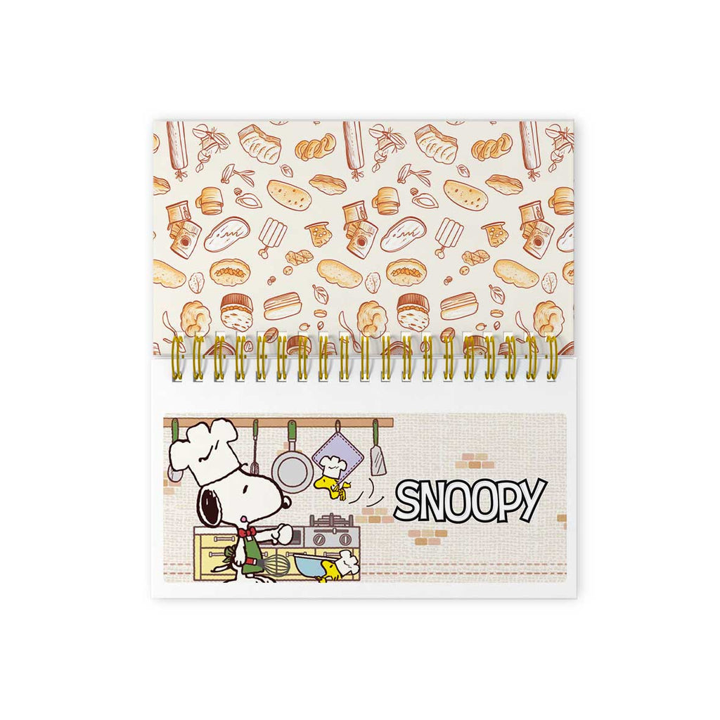 Recetario Snoopy 10x20 cm - Archivo Digital