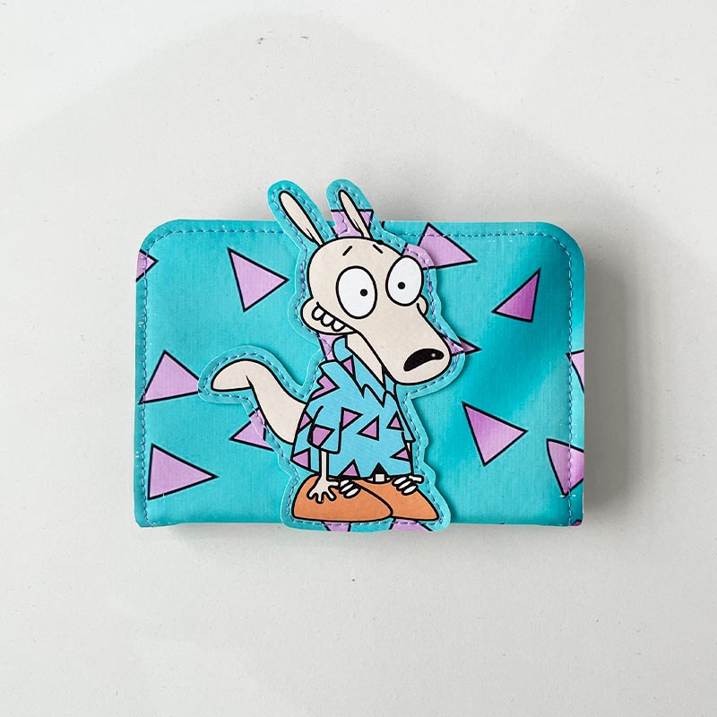 Billetera de cuerina La vida moderna de Rocko