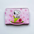 Billetera de cuerina Snoopy Roll