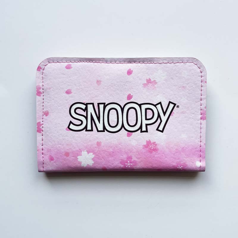 Billetera de cuerina Snoopy Roll