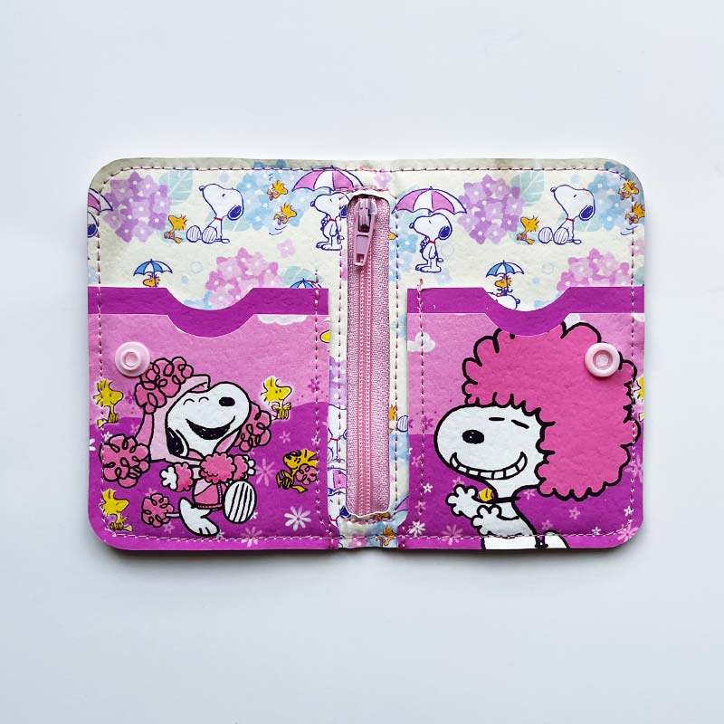 Billetera de cuerina Snoopy Roll
