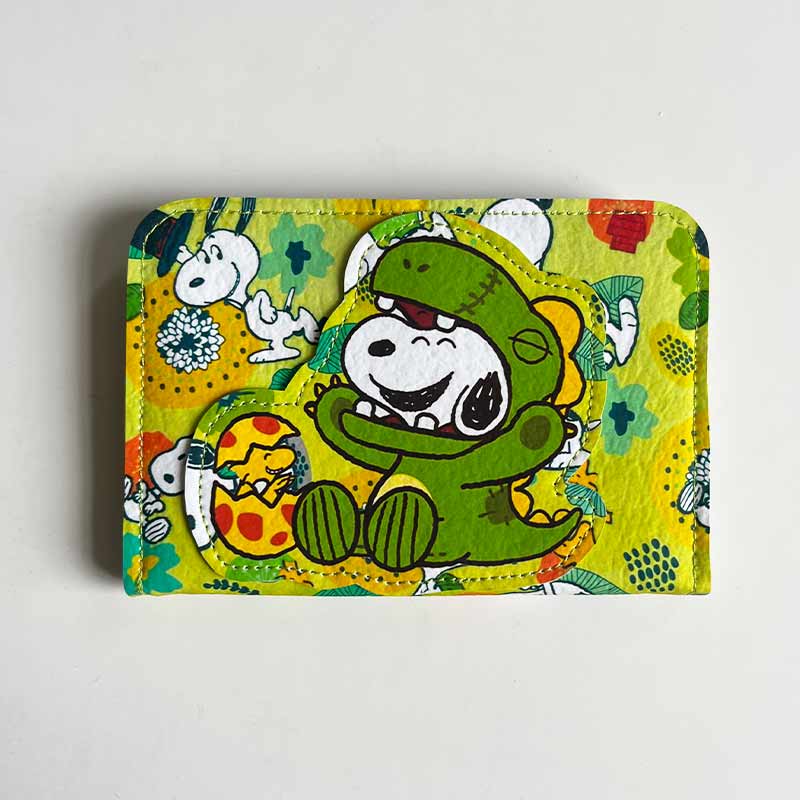 Billetera de cuerina Snoopy Dino