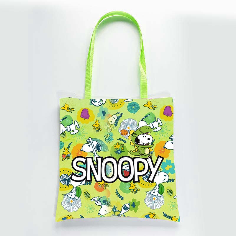 Bolsa de lona impermeable Snoopy Dino