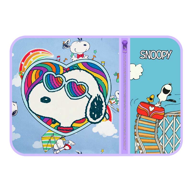 Individual porta cubiertos Snoopy Colors