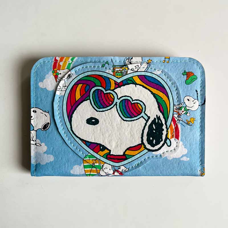 Billetera de cuerina Snoopy Colors