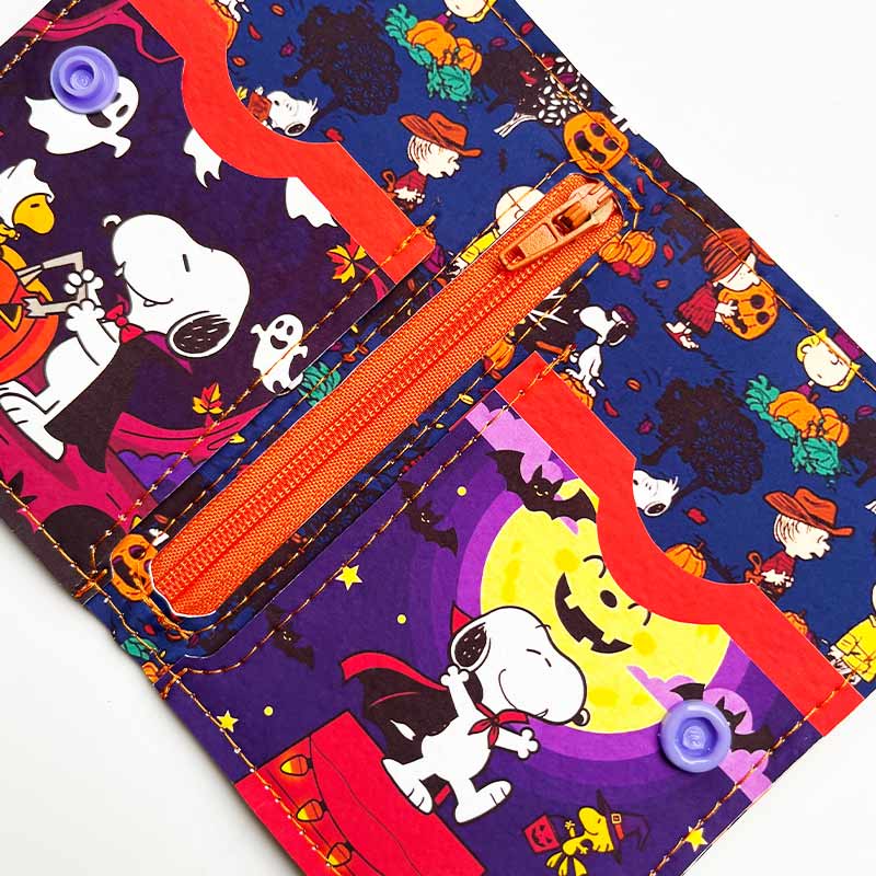 Billetera de cuerina Snoopy Cute Horror