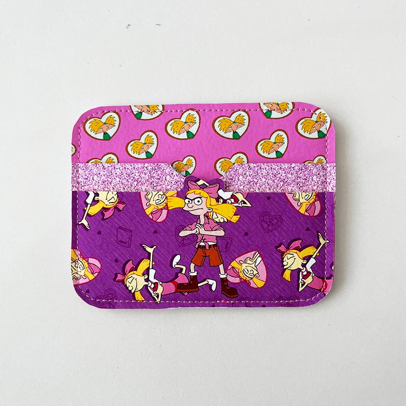 Tarjetero de cuerina Helga Pataki