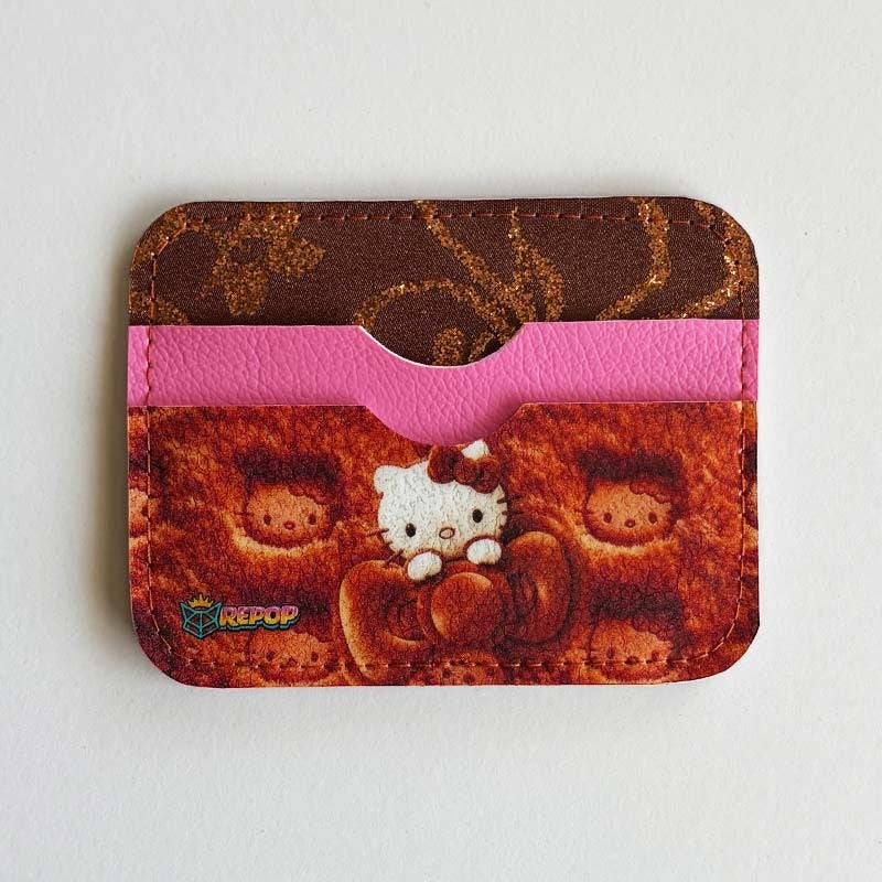 Tarjetero de cuerina Hello Kitty Winter