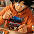 Tarjetero de cuerina Dragon Ball