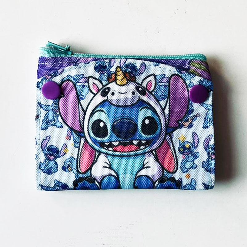 Tarjetero Monedero Stitch