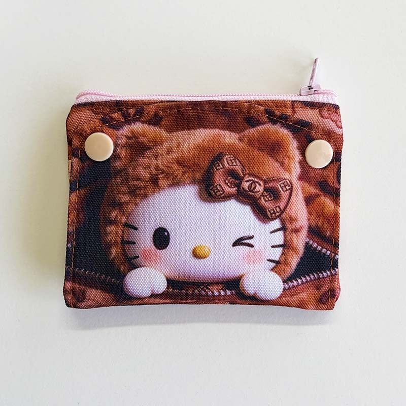 Tarjetero Monedero Hello Kitty Winter