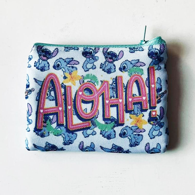 Tarjetero Monedero Stitch