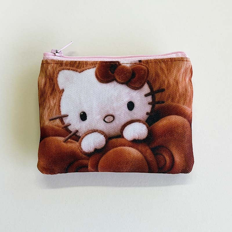 Tarjetero Monedero Hello Kitty Winter