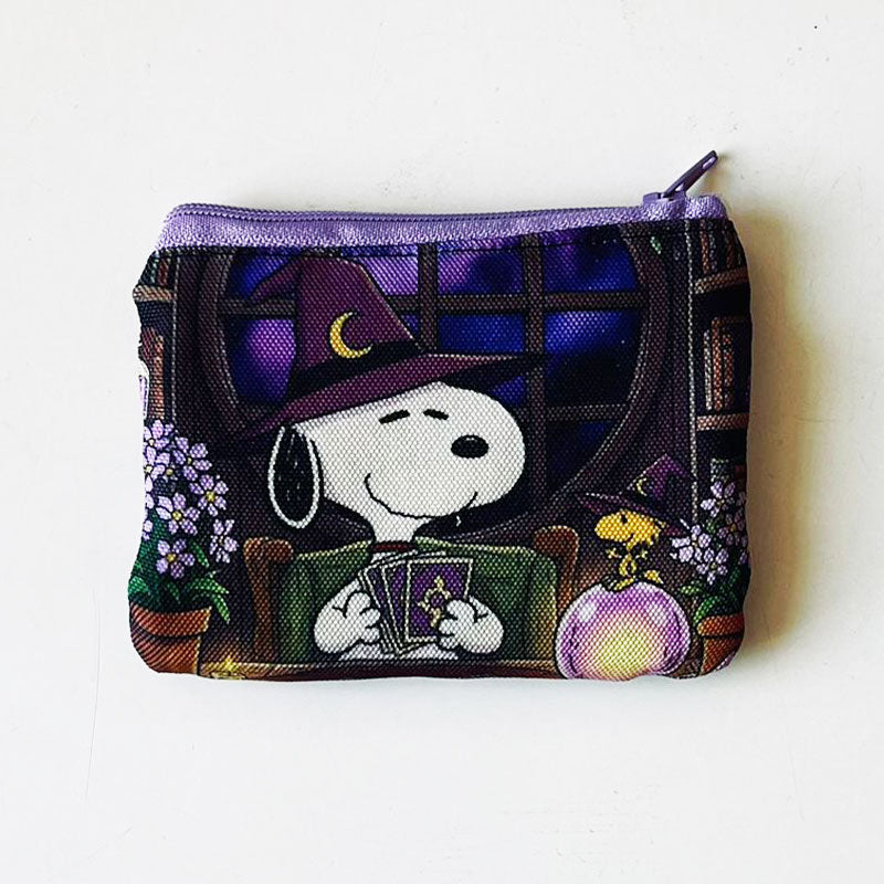 Tarjetero Monedero Snoopy Mystic