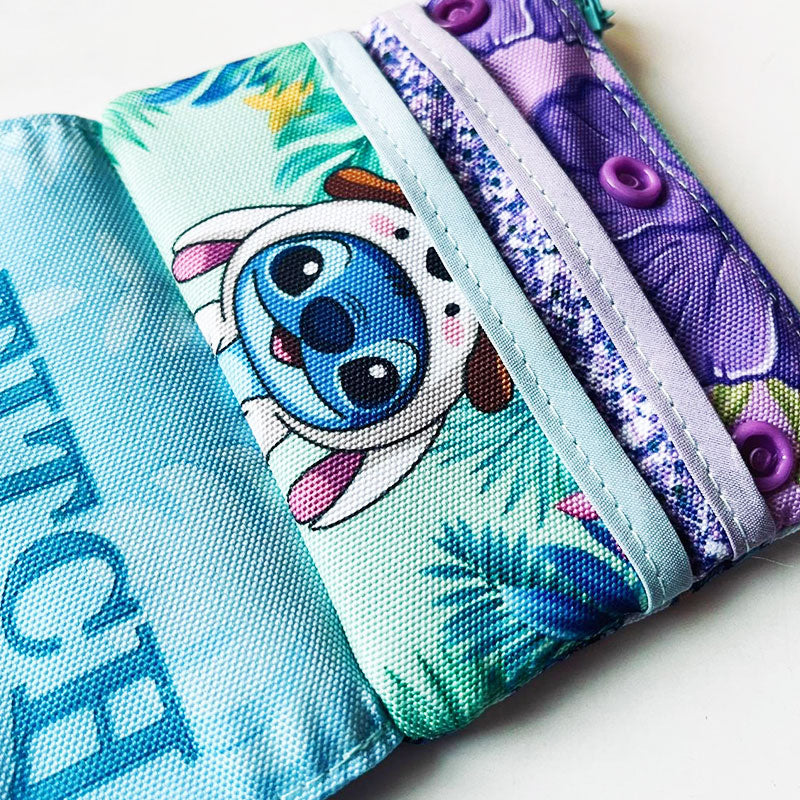 Tarjetero Monedero Stitch