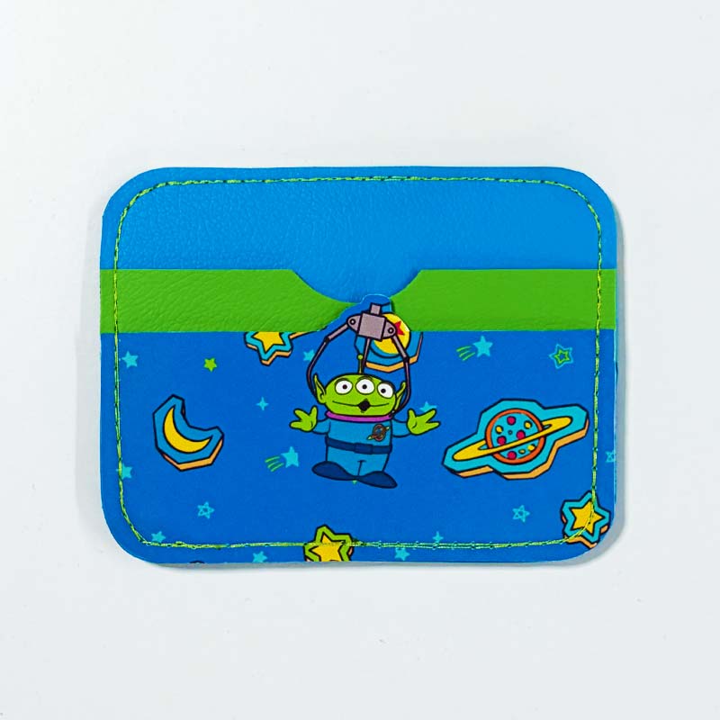 Tarjetero de cuerina Marcianos Toy Story