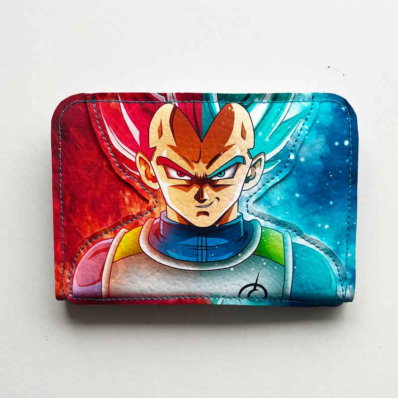 Billetera de cuerina Vegeta