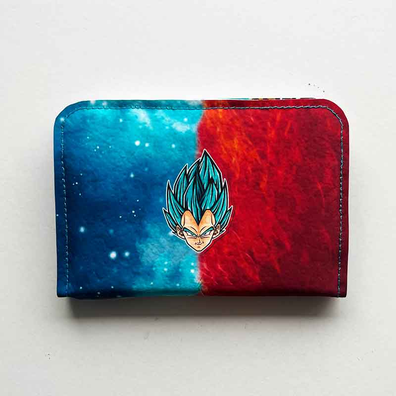 Billetera de cuerina Vegeta