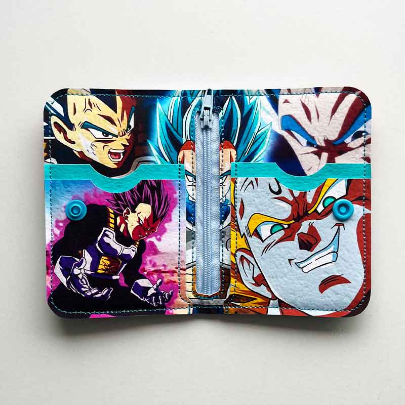 Billetera de cuerina Vegeta